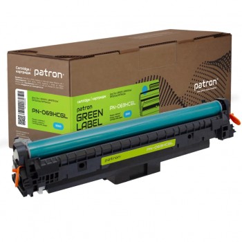 Картридж Canon 069H cyan Green Label (PN-069HCGL) PATRON