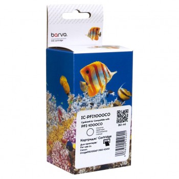 Картридж Canon PFI-1000CO 0556C001 80мл gloss optimizer (IC-PFI1000CO) BARVA