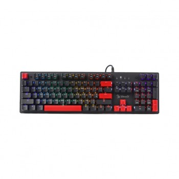 Клавіатура A4 Tech Bloody S525N RGB BLMS Red Switch USB Fire Black (4711421002066)
