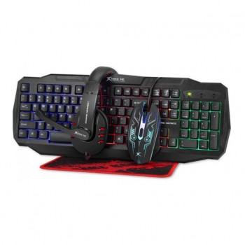 Комплект (клавіатура, миша) XTRIKE ME CM-406 USB Black (CM-406)