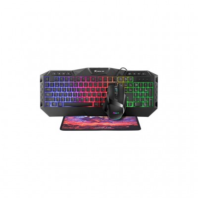 Комплект (клавіатура, миша) XTRIKE ME MK-900 USB Black (MK-900)