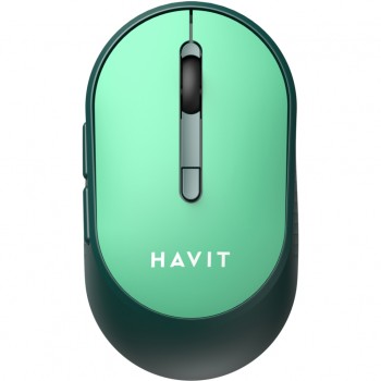 Миша HAVIT HV-MS78GT Wireless Black-Green (6939119041236)