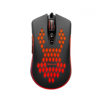 Миша XTRIKE ME GM-222 RGB USB Black (GM-222)