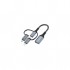 Перехідник OTG USB 3.0 AF to USB-C + Micro 5P + Lightning 0.11m 60W XoKo (XK-AC-155)