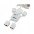USB-хаб VOLTRONIC USB 2.0 to 4xUSB man OEM (YT-HM4-W)
