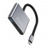 USB-хаб Colorway USB-C 3-in-1 USB 3.0 + HDMI 4K + USB-C PD100W (CW-HUB08)