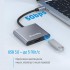 USB-хаб Colorway USB-C 3-in-1 USB 3.0 + HDMI 4K + USB-C PD100W (CW-HUB08)