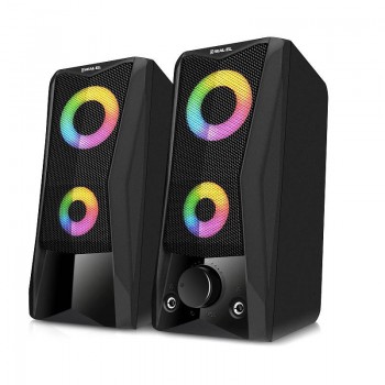Акустична система REAL-EL S-107 USB Black (EL121100017)