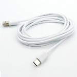 Дата кабель USB 2.0 AM to USB-C 2.0m white Dengos (PLS-TC-2M-WHITE)