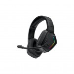 Ігрова гарнітура XTRIKE ME GH-512W XBOX/PS/PC, бездротова+ 2.4G+3,5мм, 7 режимів RGB, чорна