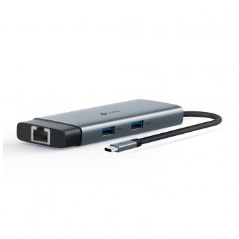 USB-хаб TP-Link USB 3.0 6-in-1 2xUSB 3.0 + 1xUSB-C + 1xHDMI + 1xRJ (UH6120C)
