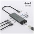 USB-хаб TP-Link USB 3.0 6-in-1 2xUSB 3.0 + 1xUSB-C + 1xHDMI + 1xRJ (UH6120C)
