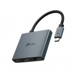 USB-хаб TP-Link USB-C 3-in-1 1xUSB 3.0 + 1xUSB-C PD 100W + 1xHDMI (UH3020C)