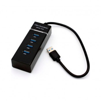 USB-хаб VOLTRONIC USB 3.0 to 4xUSB black (NX-UH-303B)