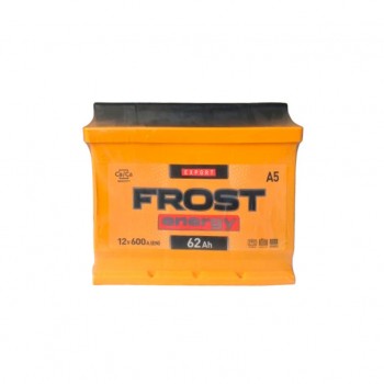 Акумулятор автомобільний FROST ENERGY 62Ah (+/-) (600EN)