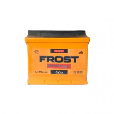 Акумулятор автомобільний FROST ENERGY 62Ah Ев (-/+) (600EN)
