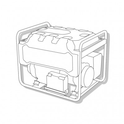 Генератор Enersol 1/3Ф, 13.0kW, двигун EnerSol HR998F, 3000 об/хв (SKD-13EBAU)