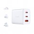 Зарядний пристрій D-Link 2xUSB-C + 1xUSB-A 65W GaN white (DCP-651)