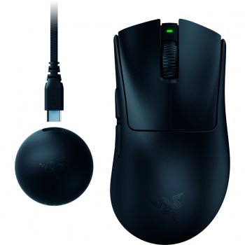 Миша Razer DeathAdder V4 Pro Wireless/USB Black (RZ01-05330100-R3G1)