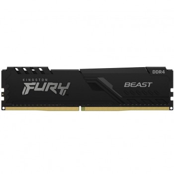 Пам'ять DDR4 16GB 3200 MHz Beast Black Kingston Fury (ex.HyperX) KF432C16BB1/16WP