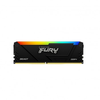 Пам'ять DDR4 16GB 3200 MHz Beast RGB Kingston Fury (ex.HyperX) KF432C16BB12A/16WP