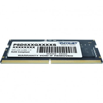 Пам'ять для ноутбука SoDIMM DDR5 32GB 5600 MHz Signature Line Patriot PSD532G56002S