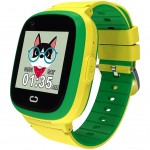 Смарт-годинник Canyon Sunny KW-48 Video 4G GPS Games Music Yellow/Green (CNE-KW48YG)