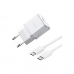 Зарядний пристрій Baseus Palm Fast Charger 1C 30W + Cable 1.0m Type-C 60W white (P10111605213-01)