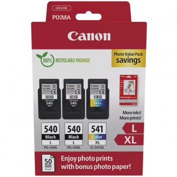 Картридж PG-540 Multipack PG-540L*2/CL-541XL 2xBK, Color + (5224B015) Canon