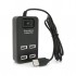 USB-хаб VOLTRONIC USB 2.0 to 4xUSB black (YT-HWS4-B)