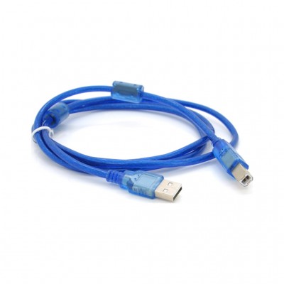 Кабель для принтера USB 2.0 AM/BM 1.5m 2x ferrite transparent Voltronic (YT-AM/BM-1.5T) Кабель для принтера USB 2.0 AM/BM 1.5m 2x ferrite transparent Voltronic (YT-AM/BM-1.5T)