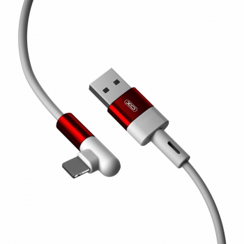 Дата кабель USB 2.0 AM to USB-C 1.0m 90° corner NB152 white XO (6920680872503)