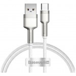 Дата кабель USB-C to USB-C 1.0m 66W metal Baseus (CAKF000102)