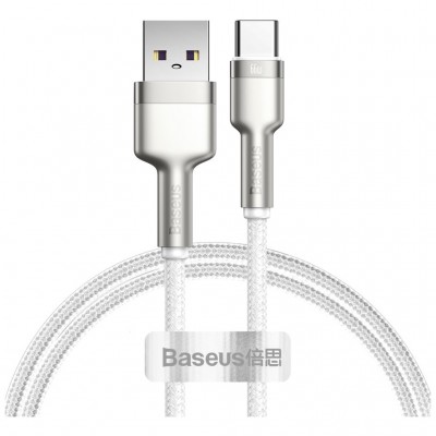 Дата кабель USB-C to USB-C 1.0m 66W metal Baseus (CAKF000102)