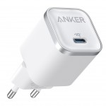Зарядний пристрій Anker Nano Charger 45W USB-C White (A2692L21)