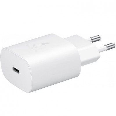 Зарядний пристрій Samsung EP-TA800 25W Type-C White (EP-TA800NWE) OEM