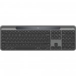 Клавiатура бездротова Logitech Slim Solar+ Graphite (920-013764)
