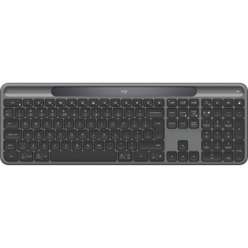 Клавiатура бездротова Logitech Slim Solar+ Graphite (920-013764)
