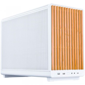 Корпус Lian Li A3-mATX Wooden Front Panel White (G99.A3W-WD.00) без БЖ