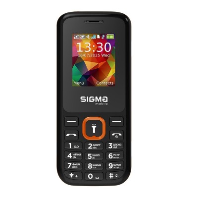 Мобільний телефон Sigma mobile X-style 171 Mini Dual Sim Black/Orange Мобільний телефон Sigma mobile X-style 171 Mini Dual Sim Black/Orange