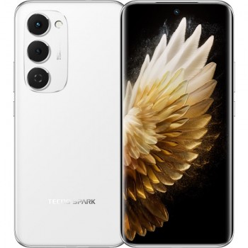 Мобільний телефон Tecno Spark 40 Pro+ 8/256Gb Aurora White (4894947096341)