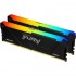 Пам'ять DDR4 2x8GB/3200 Kingston Fury Beast RGB (KF432C16BB2AK2/16WP)