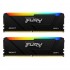 Пам'ять DDR4 2x8GB/3200 Kingston Fury Beast RGB (KF432C16BB2AK2/16WP)