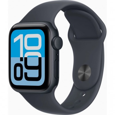 Смарт-годинник Apple Watch SE 3 GPS 40mm Midnight Aluminium Case with Midnight Sport Band - S/M (MEH94RK/A) Смарт-годинник Apple Watch SE 3 GPS 40mm Midnight Aluminium Case with Midnight Sport Band - S/M (MEH94RK/A)