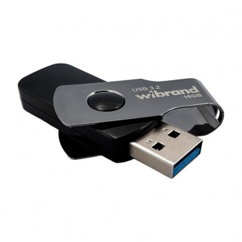 флеш USB 16GB Lizard Black USB 3.2 Wibrand (WI3.2/LI16P9B)