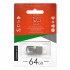 флеш USB 2.0 64GB Type-C T&G 104 Metal Series Silver (TG104TC-64G)