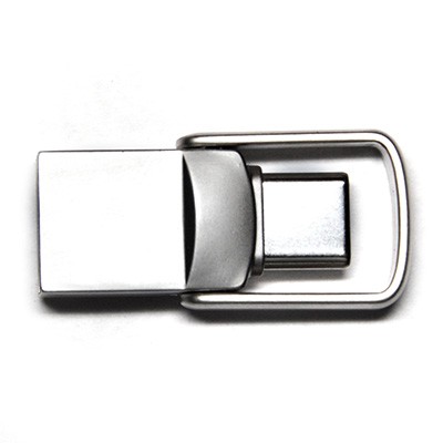 флеш USB 3.0 16GB Type-C T&G 104 Metal Series Silver (TG104TC-16G3)