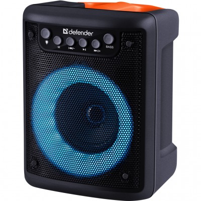 Акустична система 1.0 Defender Funky 10Вт, Light/BT/FM/USB/MIC/AUX