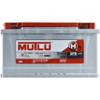 Акумулятор автомобільний MUTLU 6СТ-100 (0) SFB L5.100.083.A