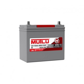 Акумулятор автомобільний MUTLU 6СТ-55 (0) Asia SFB B24.55.045.E